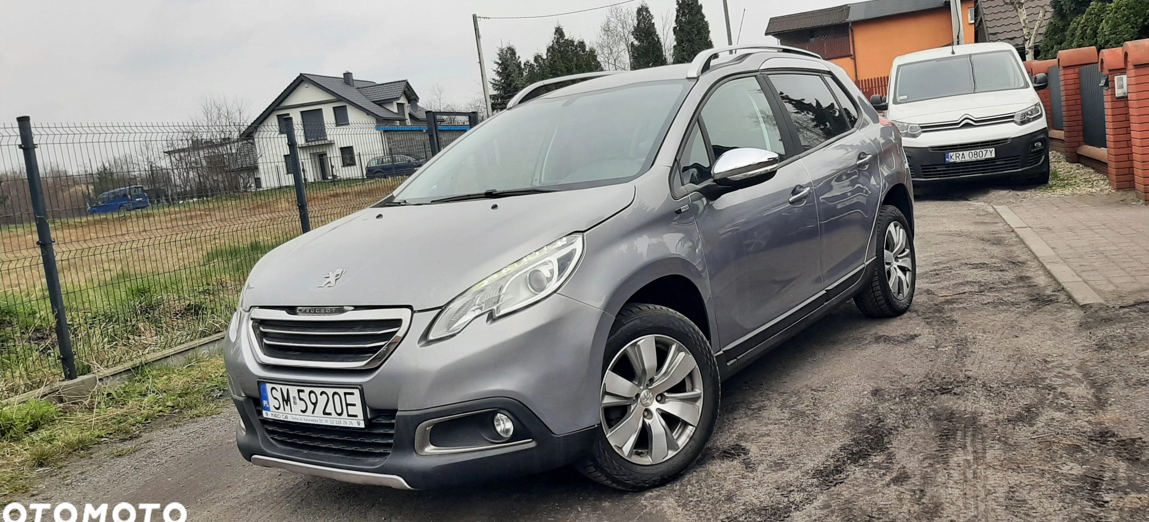 Peugeot 2008 cena 33999 przebieg: 193000, rok produkcji 2015 z Wyśmierzyce małe 301